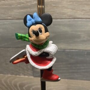 Disney Grolier DCO 011904 Ice Skating‎ MINNIE Christmas Ornament